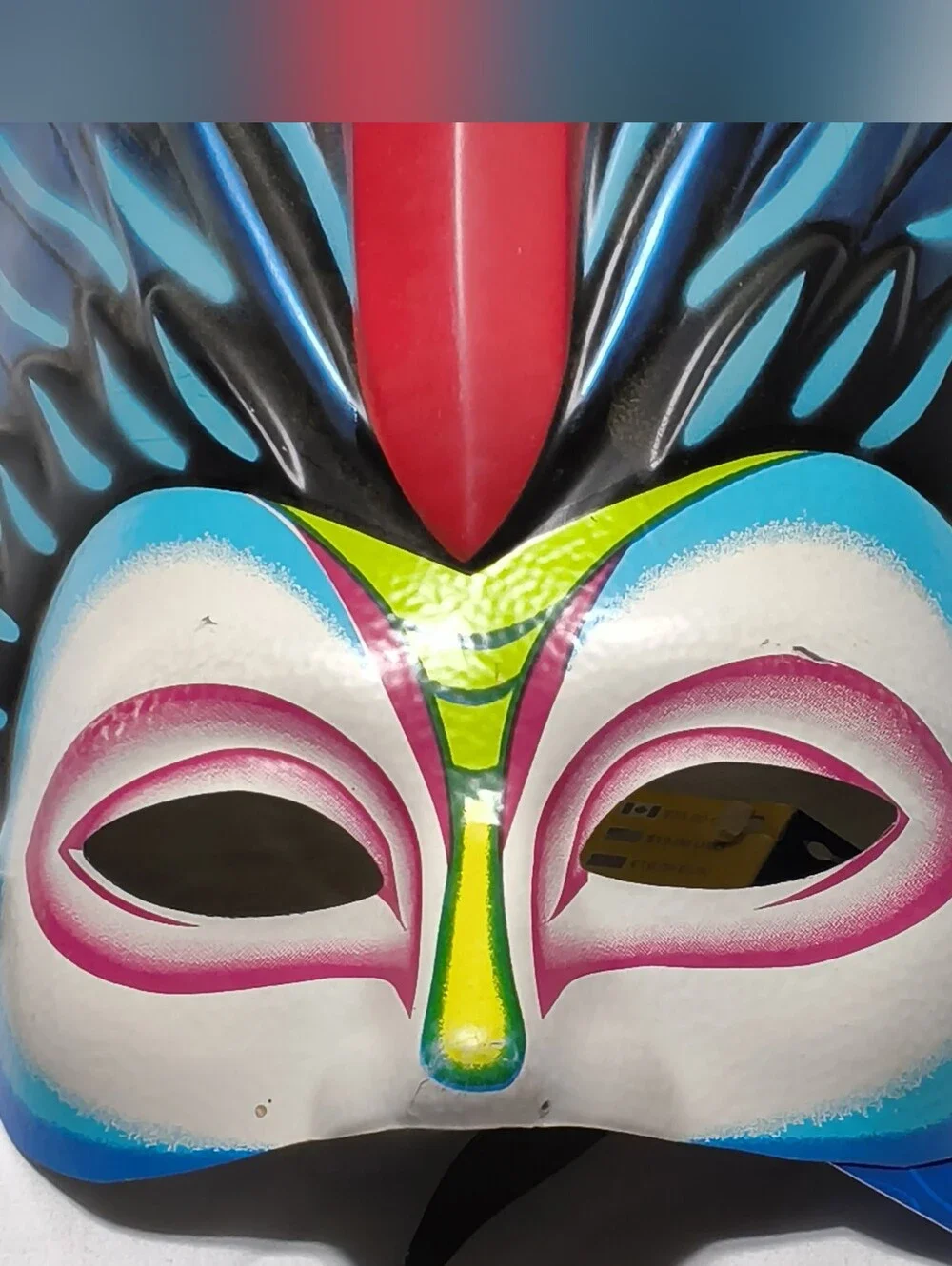 New Cirque du Soleil Mystère Mask Authentic Collectible Performance Art Prop